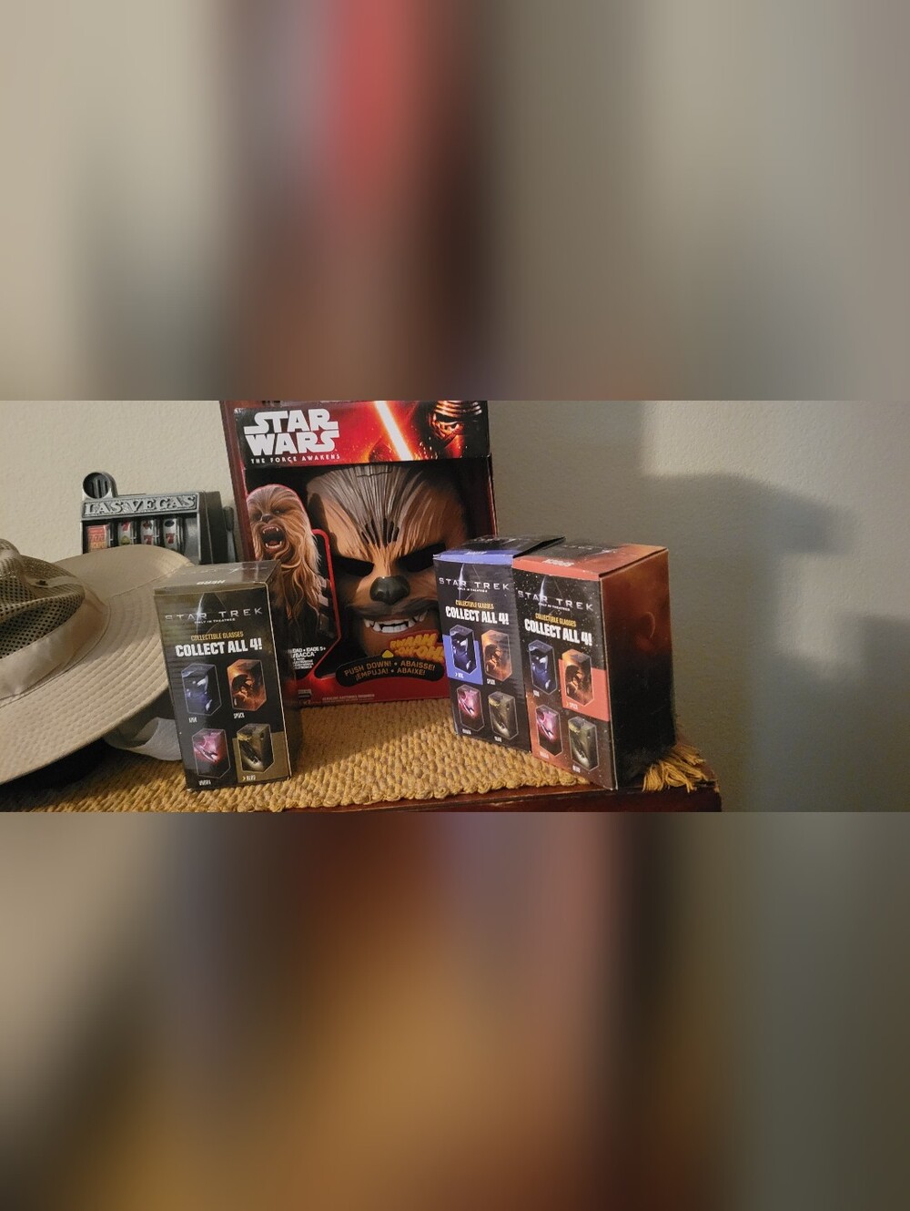 Star Wars 3 Collectible Glasses.    Newer Version Never Used.